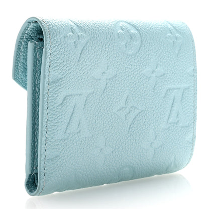 Louis Vuitton Empreinte Monogram Flower Victorine Wallet Azur Frost 3 of 7