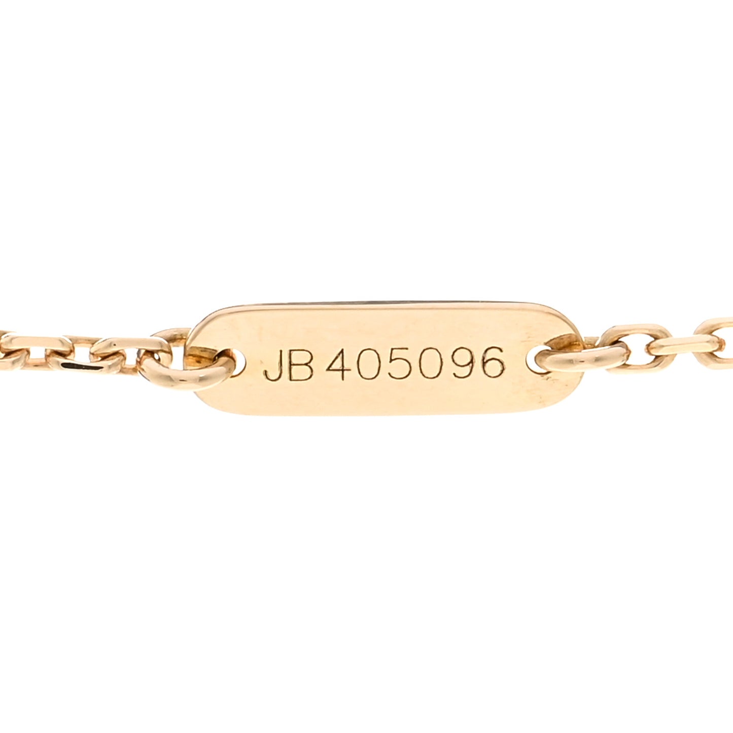 18K Yellow Gold Carnelian Vintage Alhambra Pendant Necklace