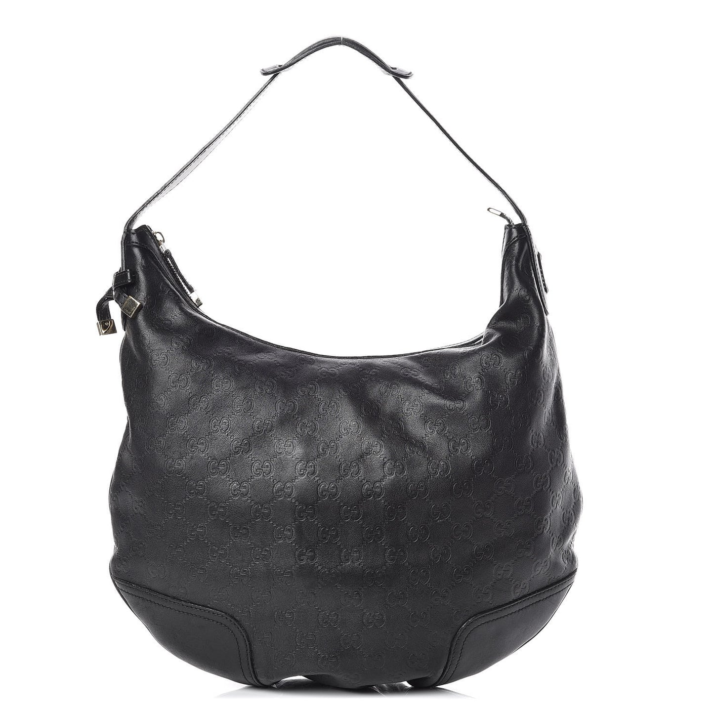 Guccissima Large Princy Hobo Black