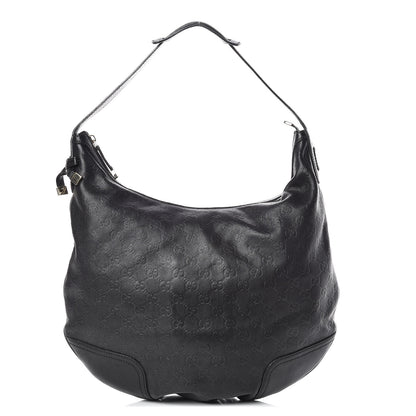 Gucci Guccissima Large Princy Hobo Black 1 of 14