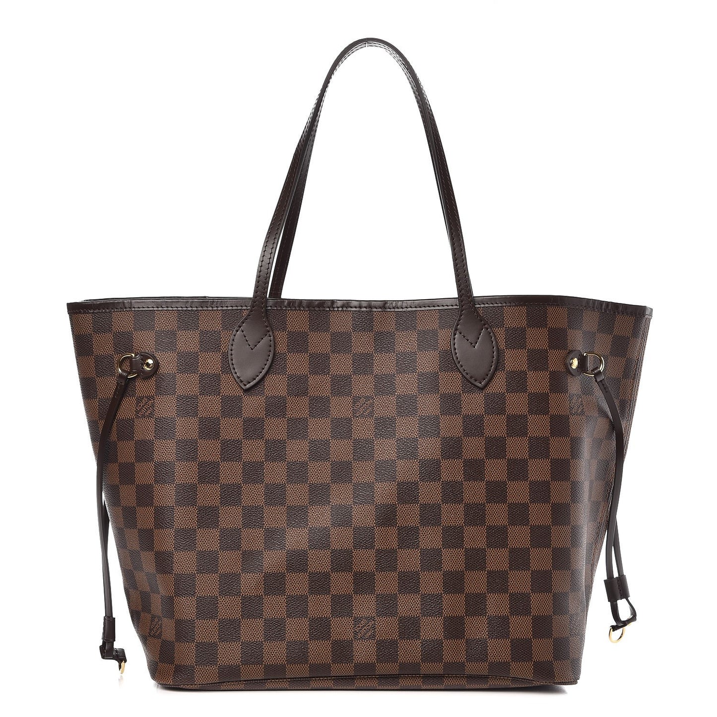 Damier Ebene Neo Neverfull MM Rose Ballerine
