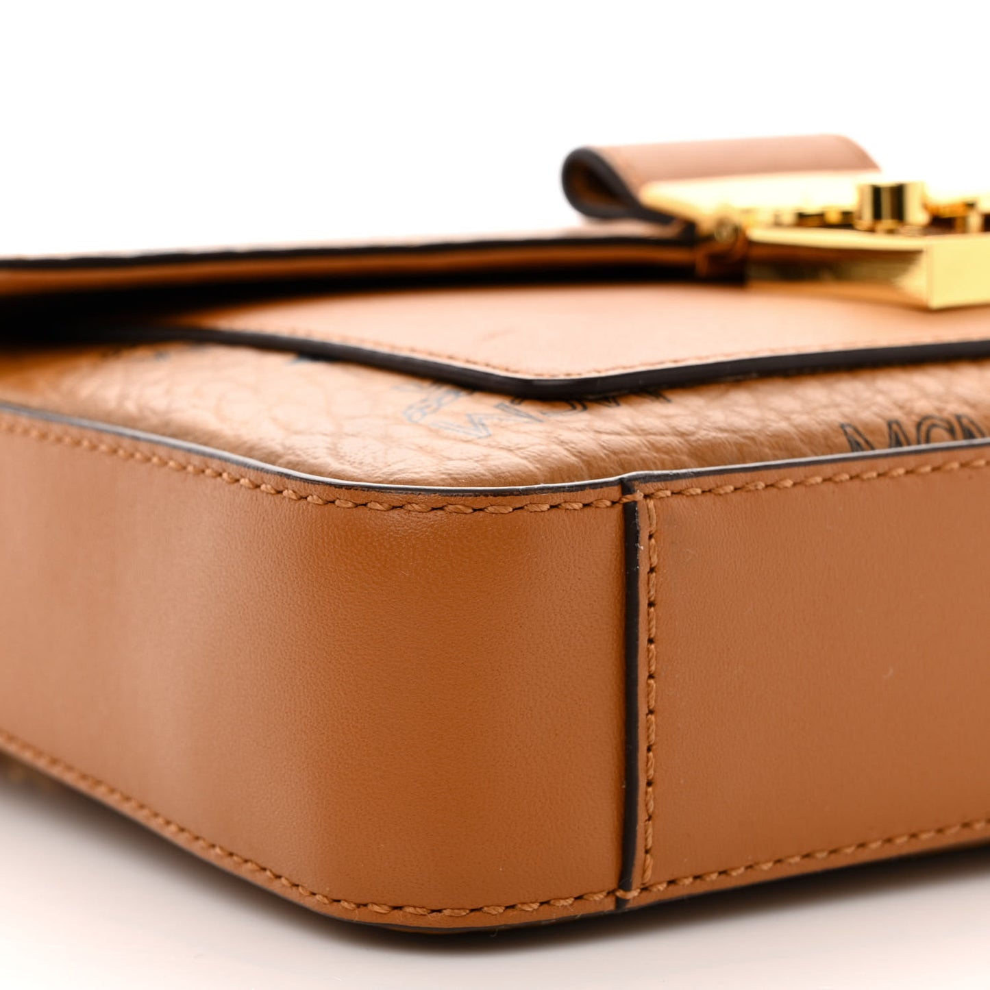 Visetos Small Millie Crossbody Belt Bag Cognac