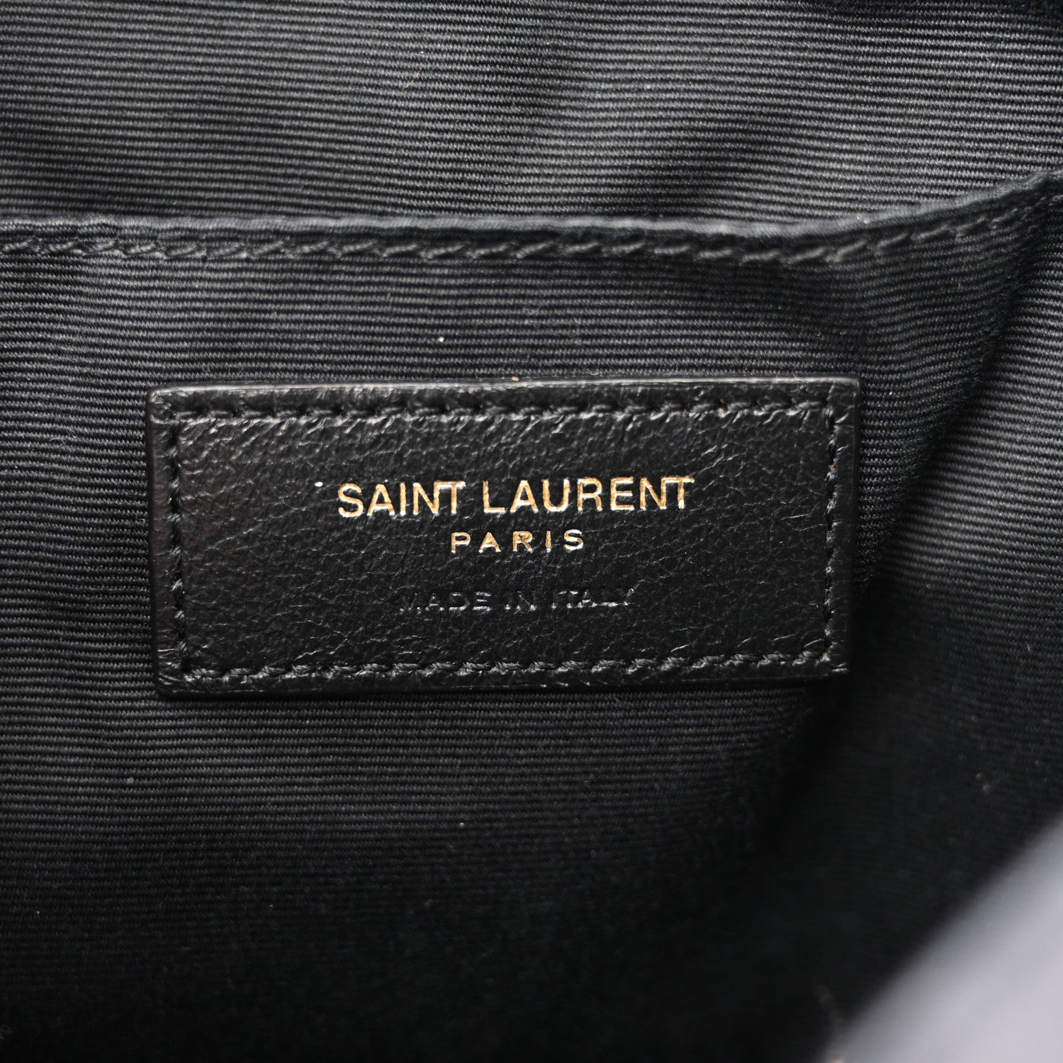 Saint Laurent Calfskin Matelasse Monogram Lou Camera Bag Deep Marine 5 of 11