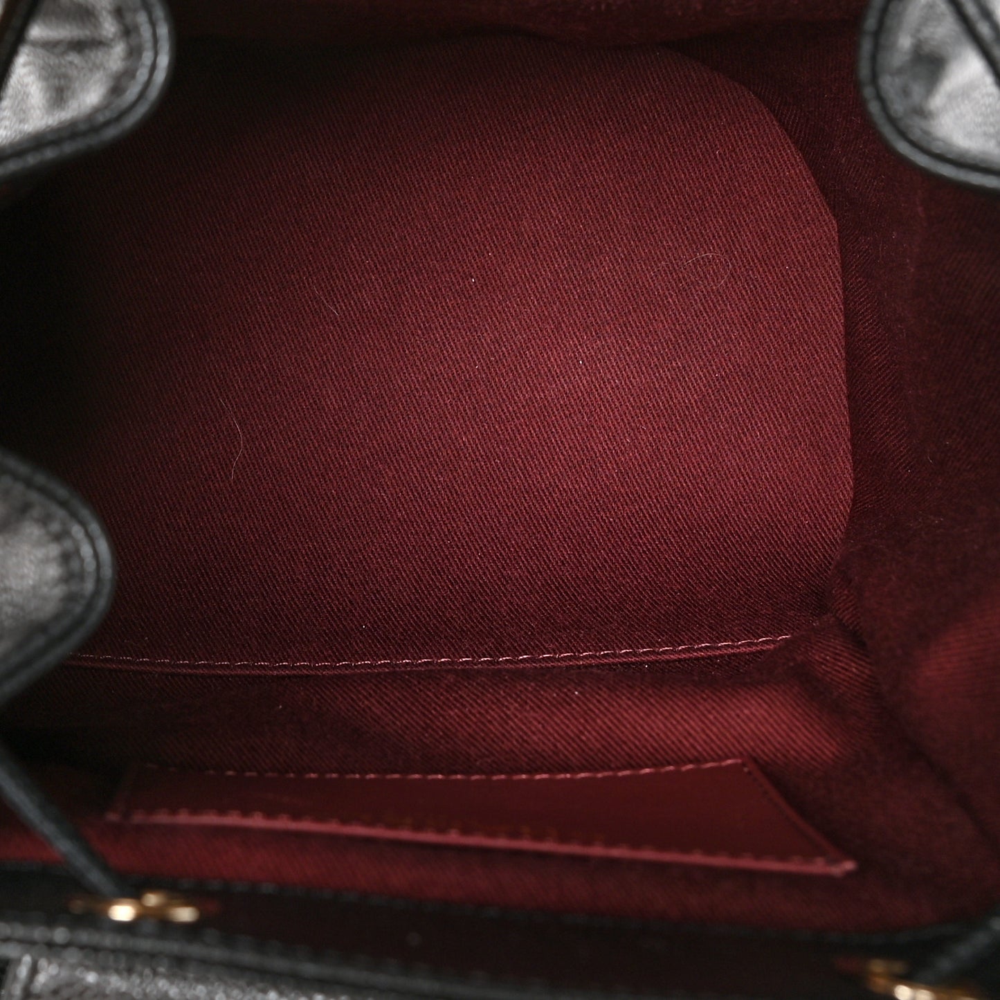 Caviar Quilted Mini Business Affinity Backpack Black