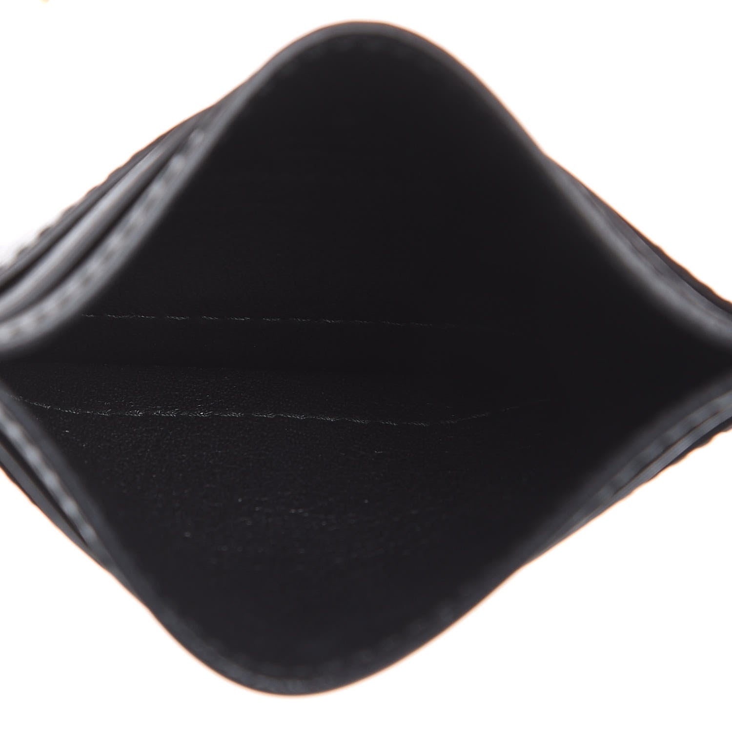 Gucci Calfskin Kingsnake Card Holder Black 3 of 8