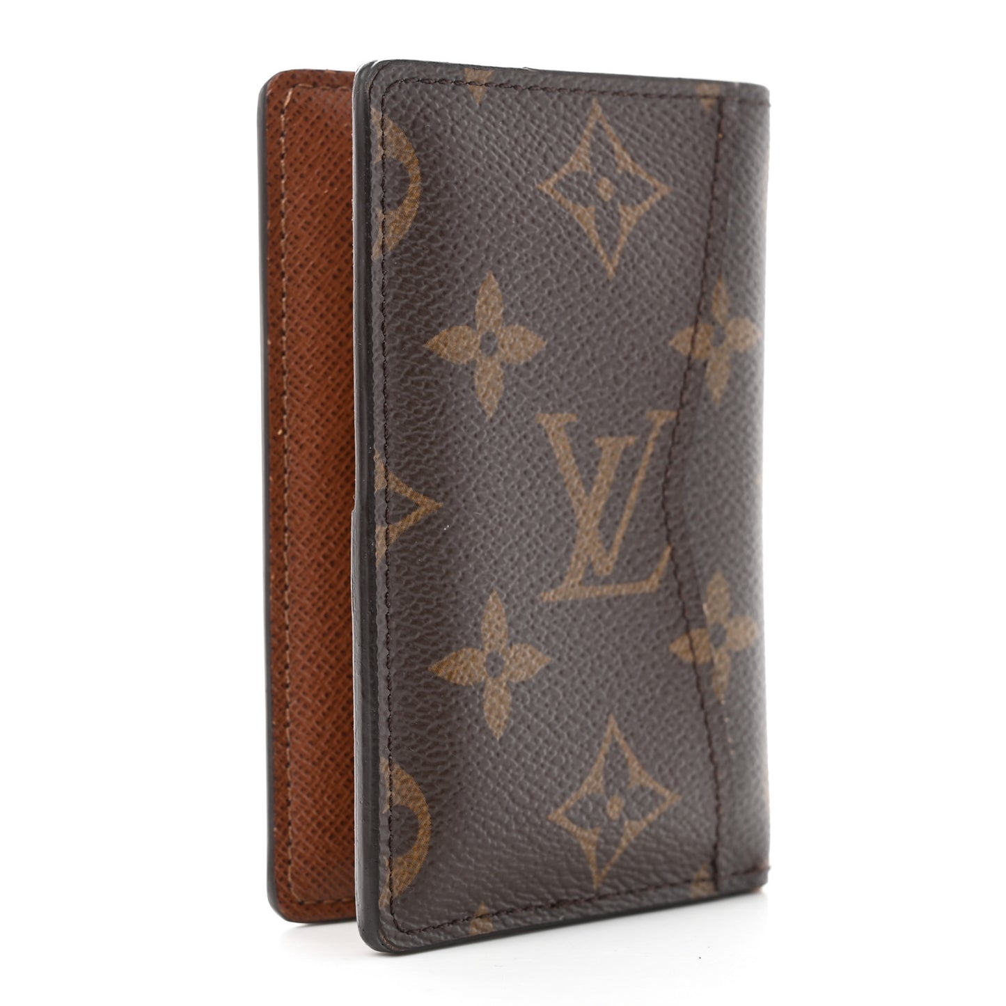 Monogram Pocket Organizer Card Holder NM