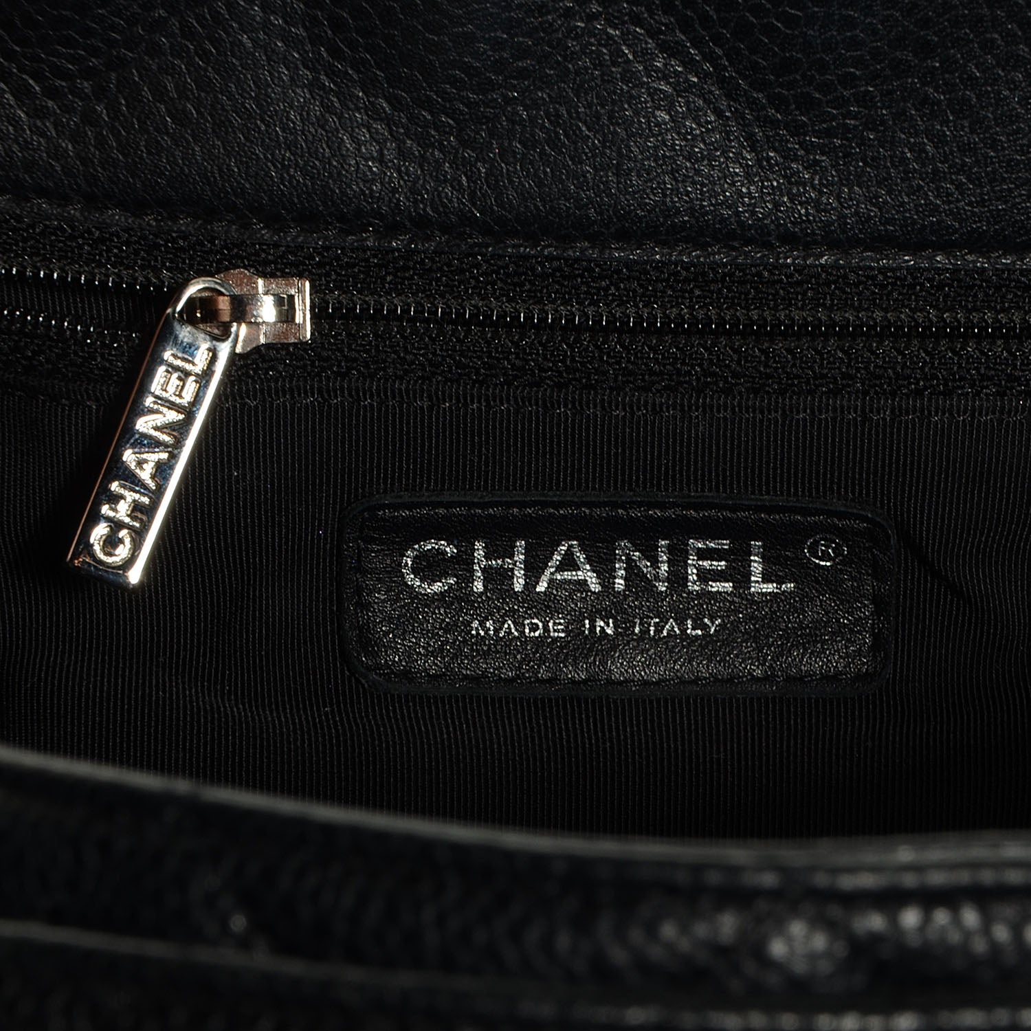 Chanel Caviar Quilted Flap Tote Black 6 of 8