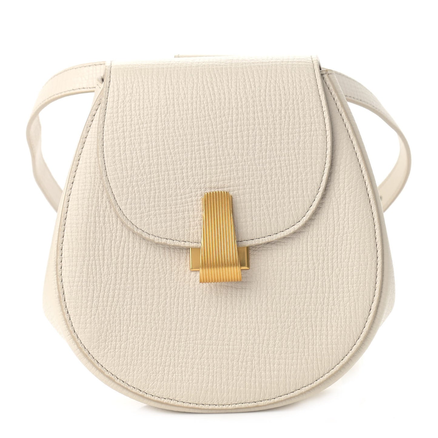 Palmellato Calfskin Rounded Belt Bag Plaster