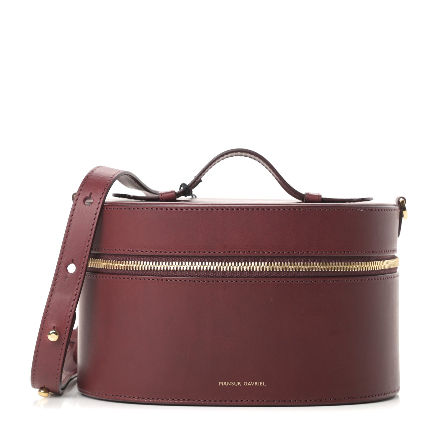 Calfskin Train Case Crossbody
