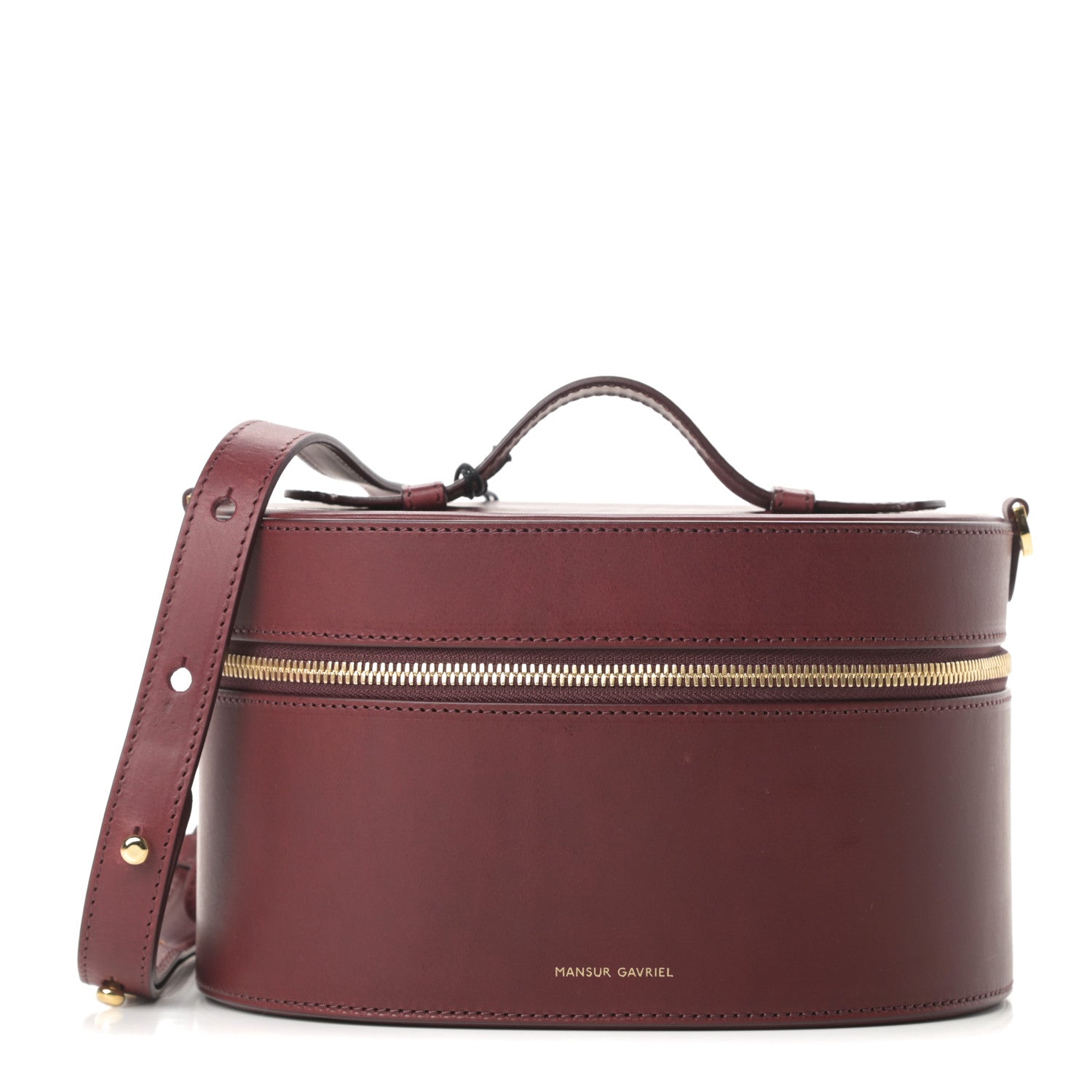 Mansur Gavriel Calfskin Train Case Crossbody 1 of 12