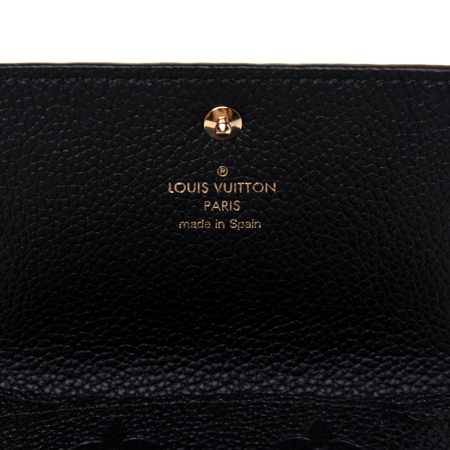 Louis Vuitton Empreinte Business Card Holder Black 6 of 9