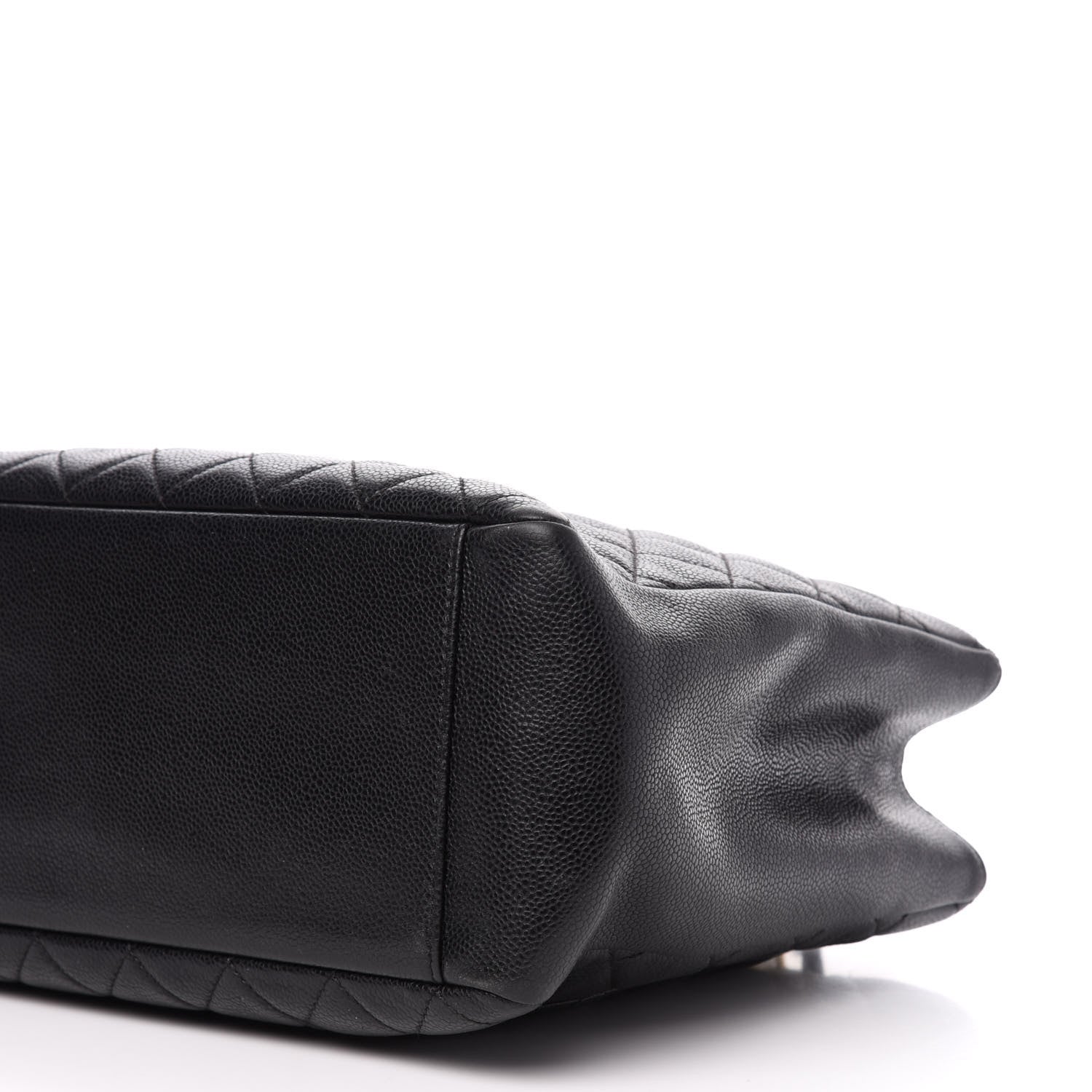 Chanel Caviar Quilted Grand Shopping Tote GST Black 11 of 12