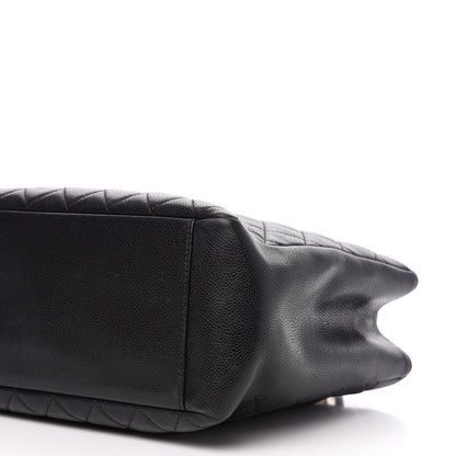 Chanel Caviar Quilted Grand Shopping Tote GST Black 11 of 12