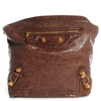 Balenciaga Agneau Giant 21 Gold Hardware Day Hobo Charbon 1 of 14