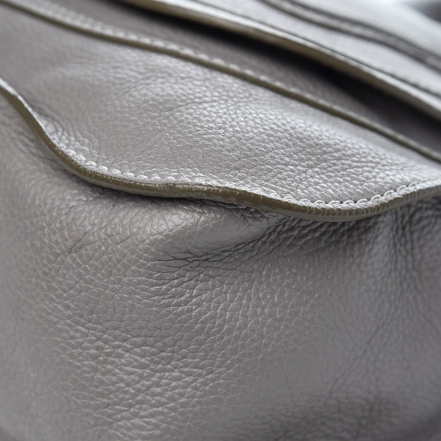 Chloe Calfskin Medium Marcie Satchel Cashmere Grey 12 of 13