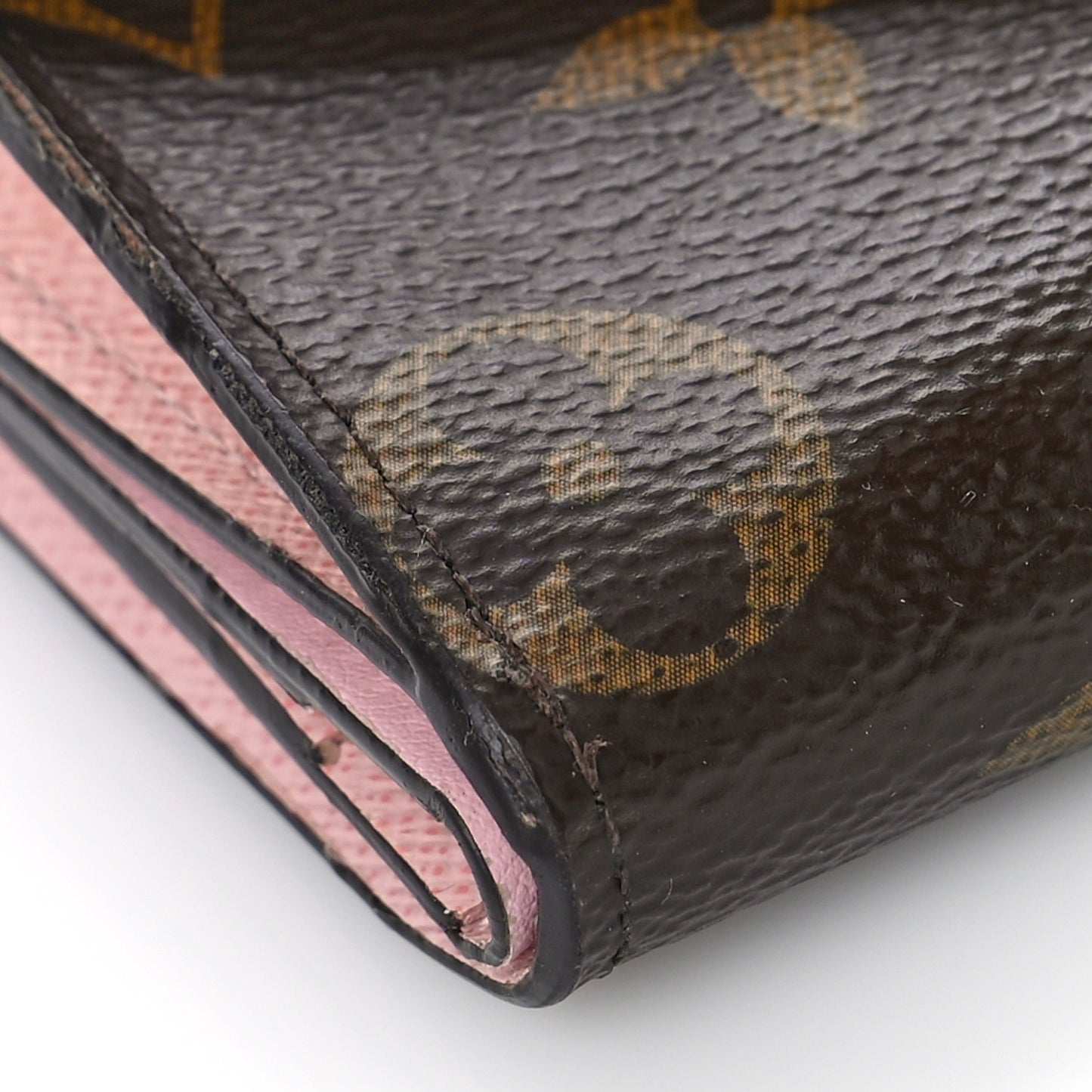 Monogram Zoe Wallet Rose Ballerine