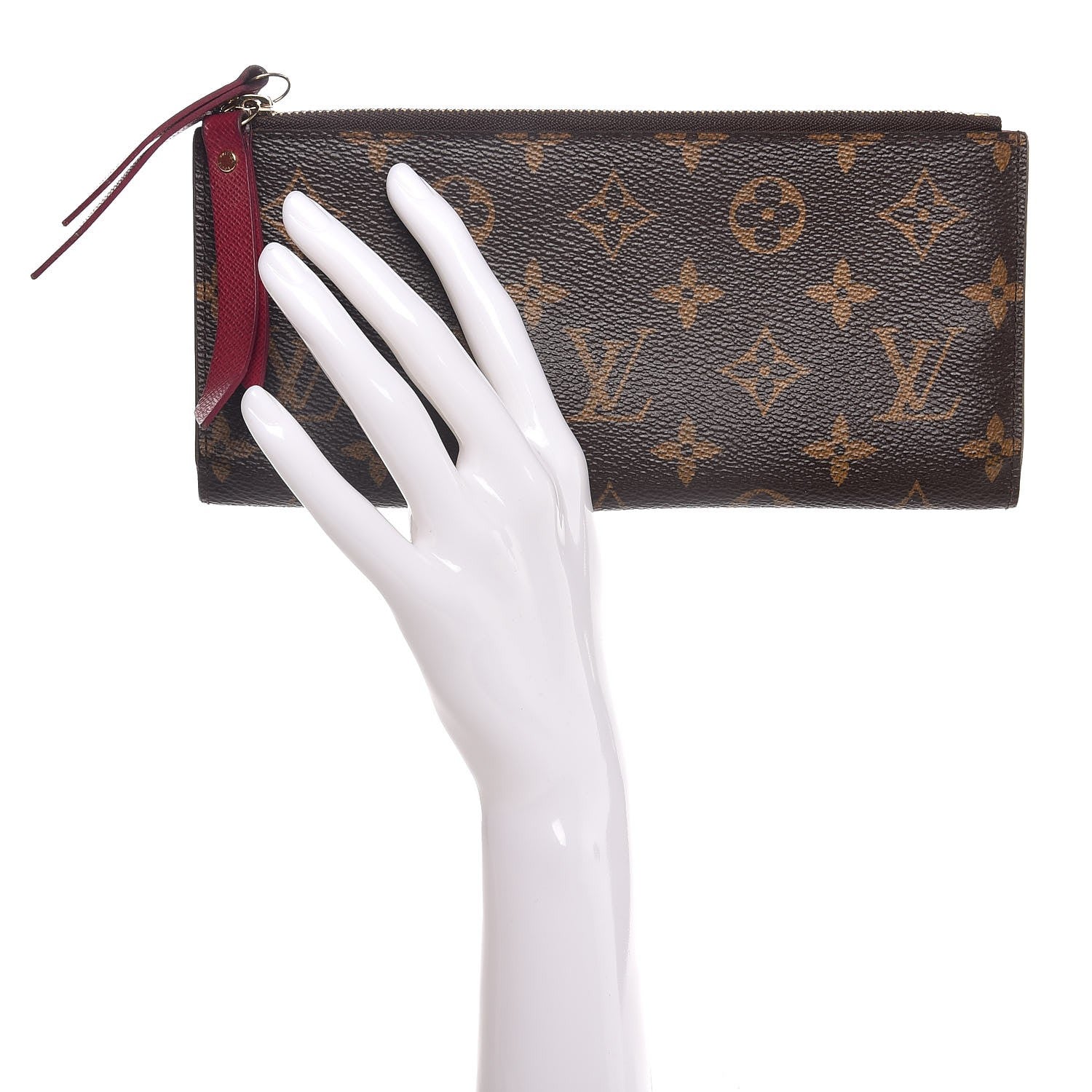 Louis Vuitton Monogram Adele Wallet Fuchsia 2 of 9