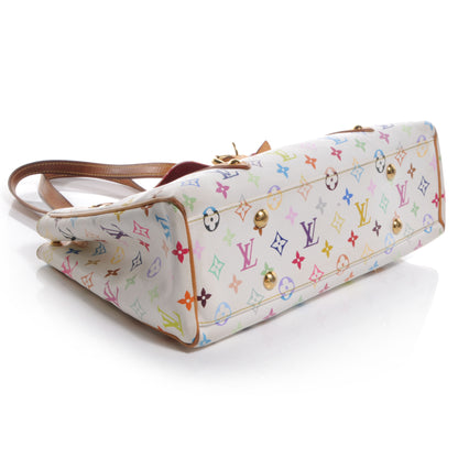 Louis Vuitton Monogram Multicolor Aurelia MM White 4 of 8