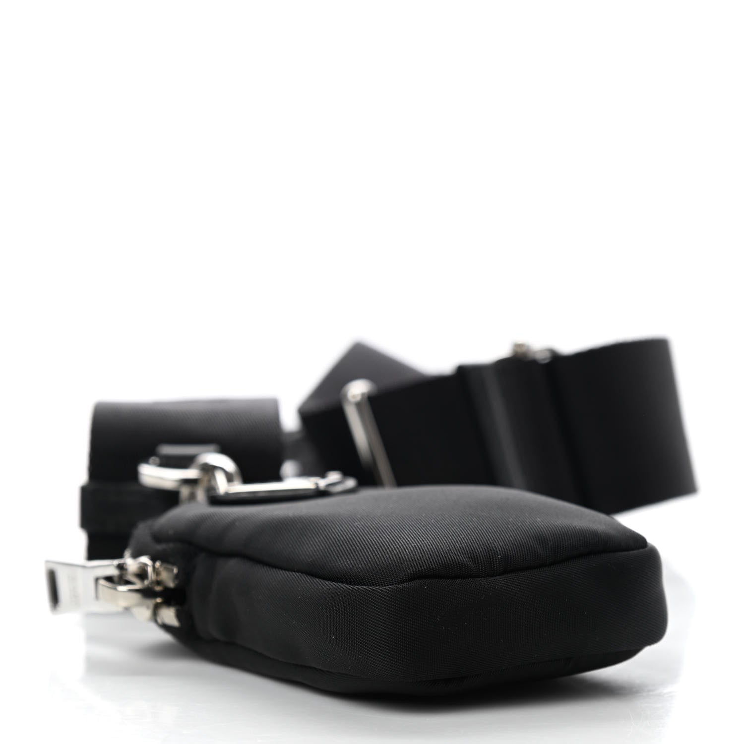 Prada Nylon Re-Edition 2005 Shoulder Strap With Pouch Black 3 of 6