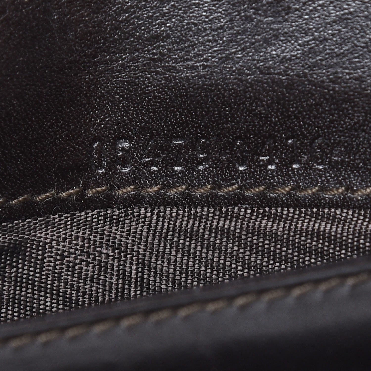 Gucci Monogram Calfskin Web Blake Continental Wallet Brown 7 of 11