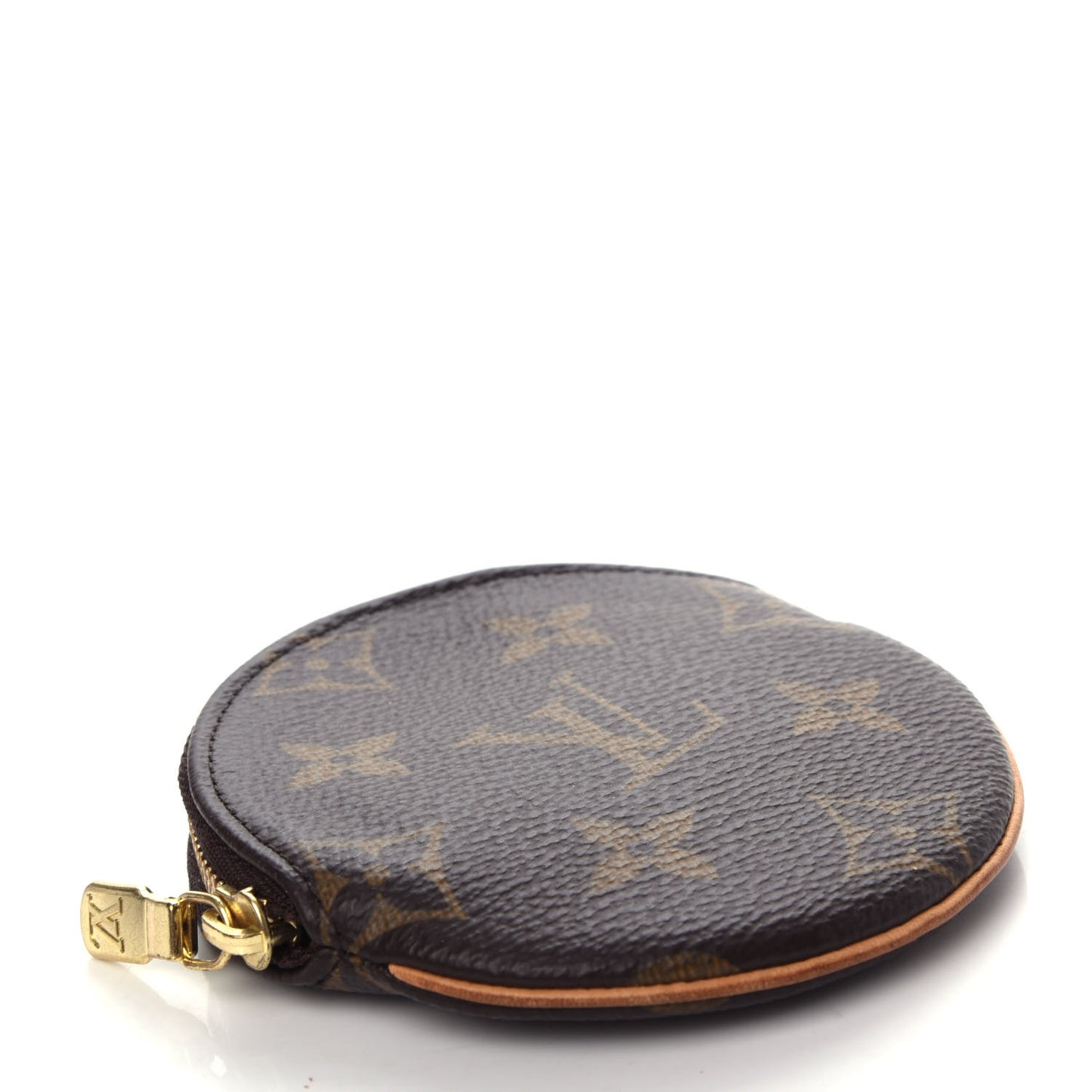 Monogram Round Coin Purse