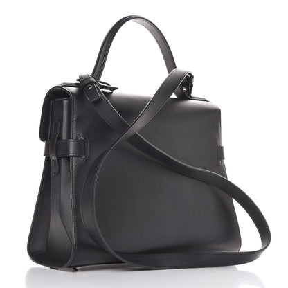 Delvaux Calfskin MM Tempete Satchel Black 3 of 6