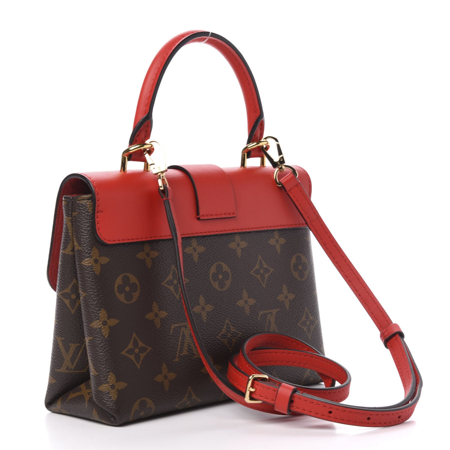 Louis Vuitton Monogram Locky BB Coquelicot 3 of 10