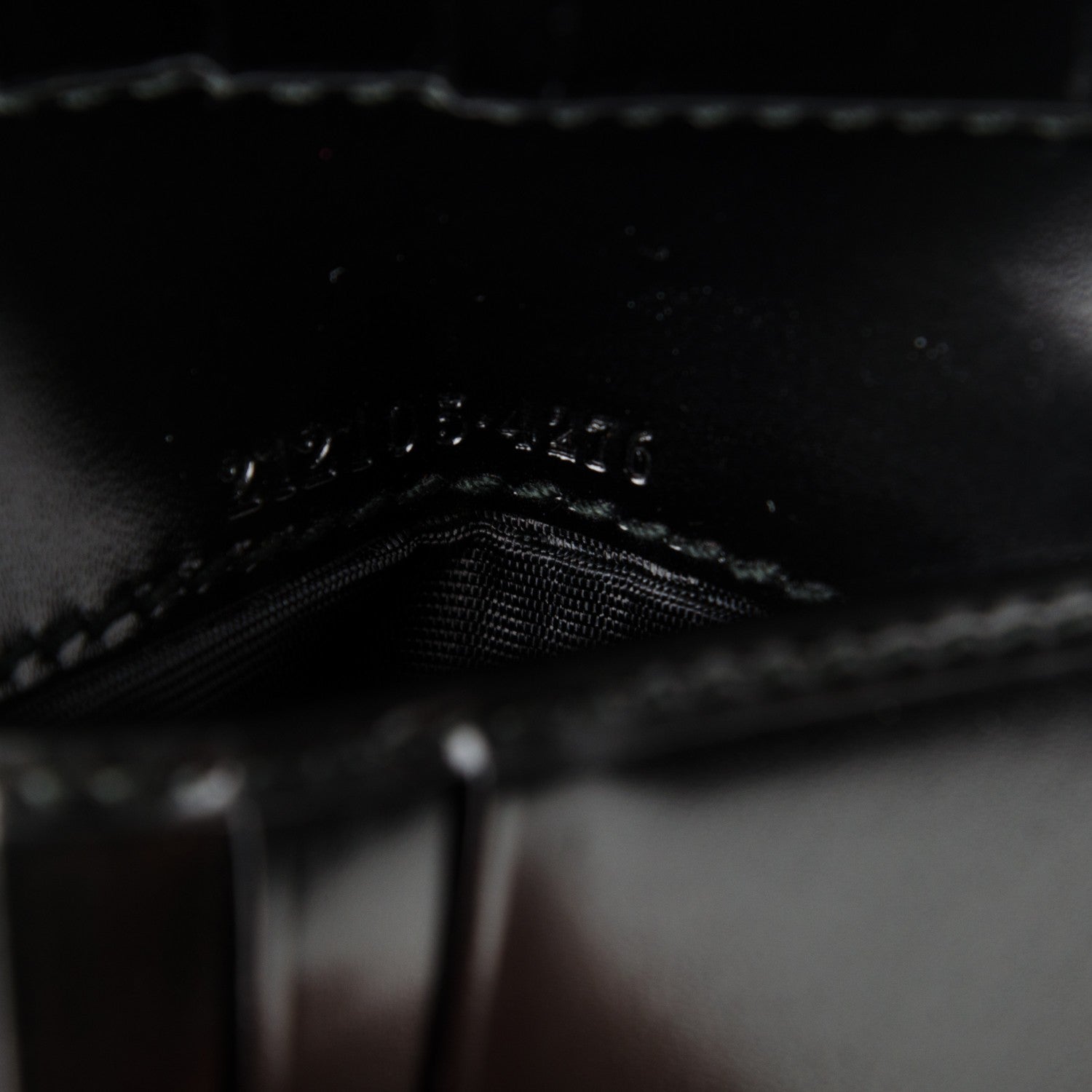 Gucci Imprime Monogram GG Pierce French Flap Wallet Black 7 of 7
