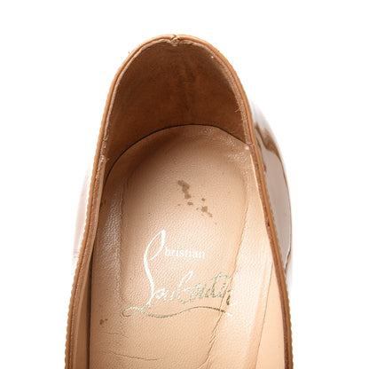 Christian Louboutin Patent Decollete 868 100 Pumps 36 Nude 13 of 18