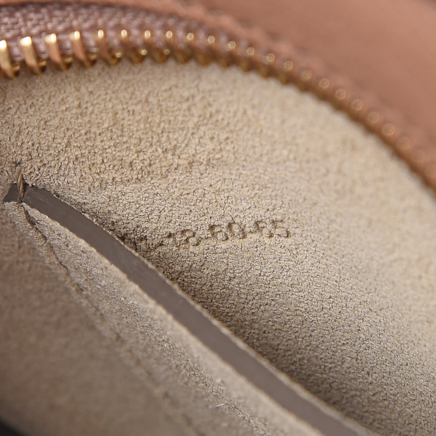 Chloe Calfskin Suede Mini Pixie Signature Belt Bag Nougat 9 of 9