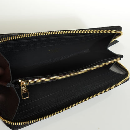 Louis Vuitton Empreinte Clemence Wallet Black 5 of 7