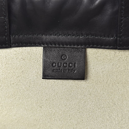 Gucci Calfskin Coco Capitan Logo Drawstring Backpack Mystic White 6 of 10