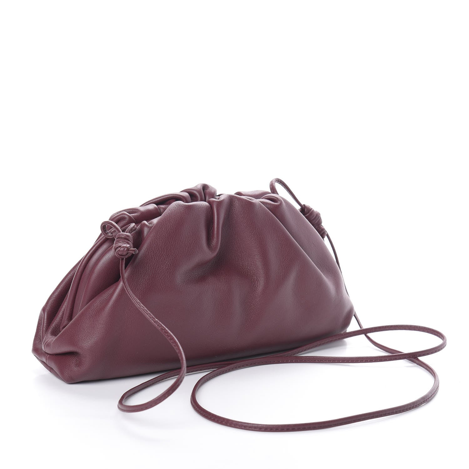 Bottega Veneta Butter Calfskin The Mini Pouch Bordeaux 3 of 9