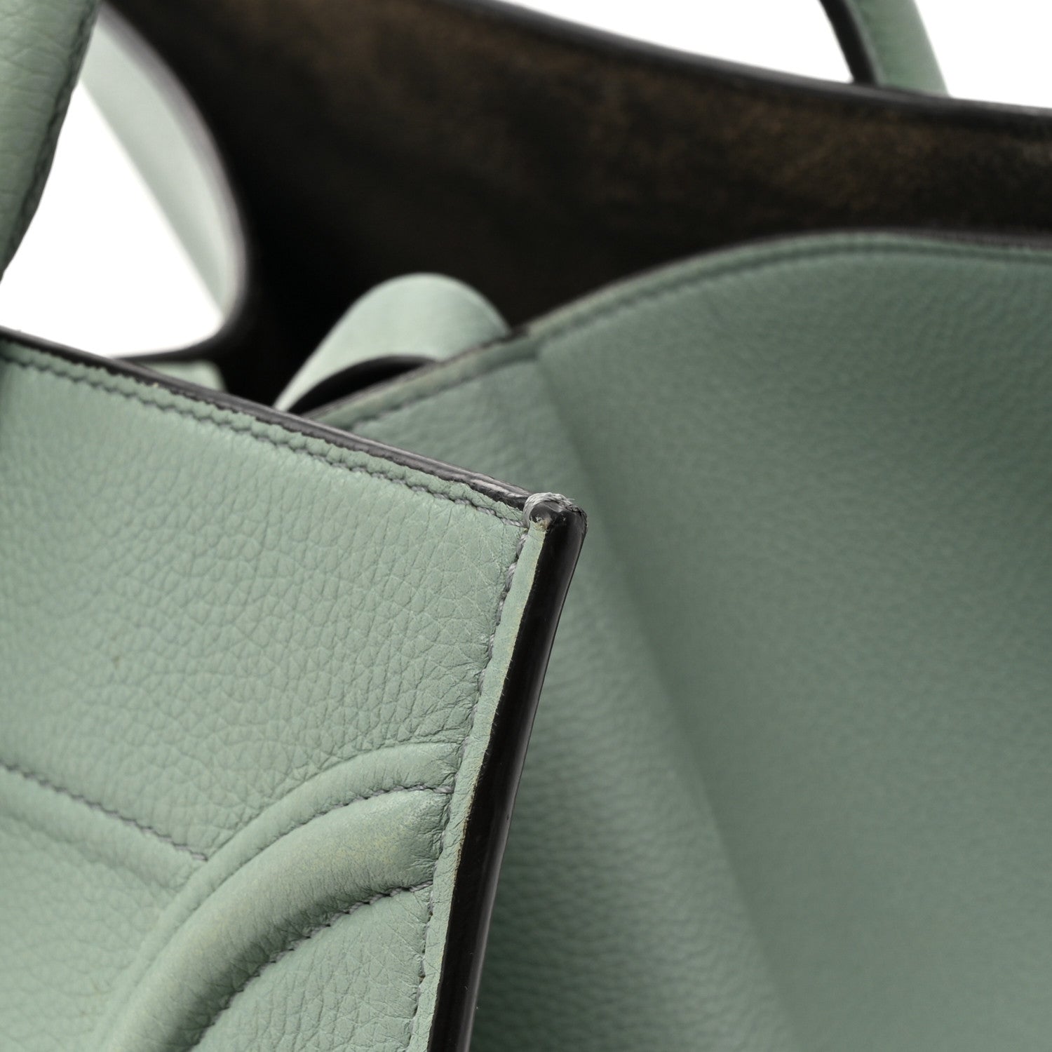 Celine Grained Calfskin Medium Phantom Luggage Jade 19 of 21