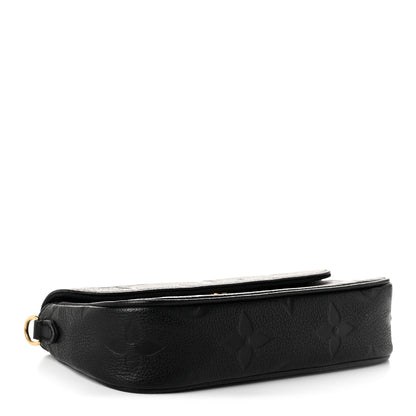 Louis Vuitton Empreinte Monogram Giant Ivy Wallet On Chain Black 4 of 10