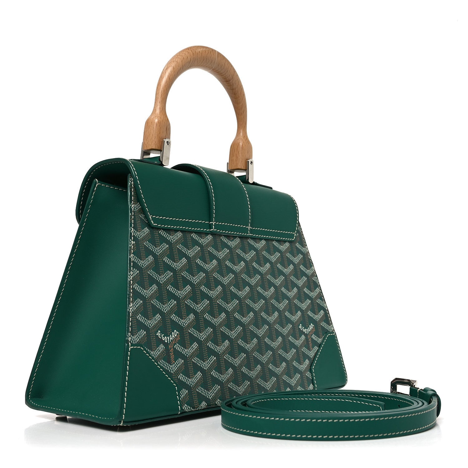 Goyard Goyardine Saigon PM Green 2 of 8