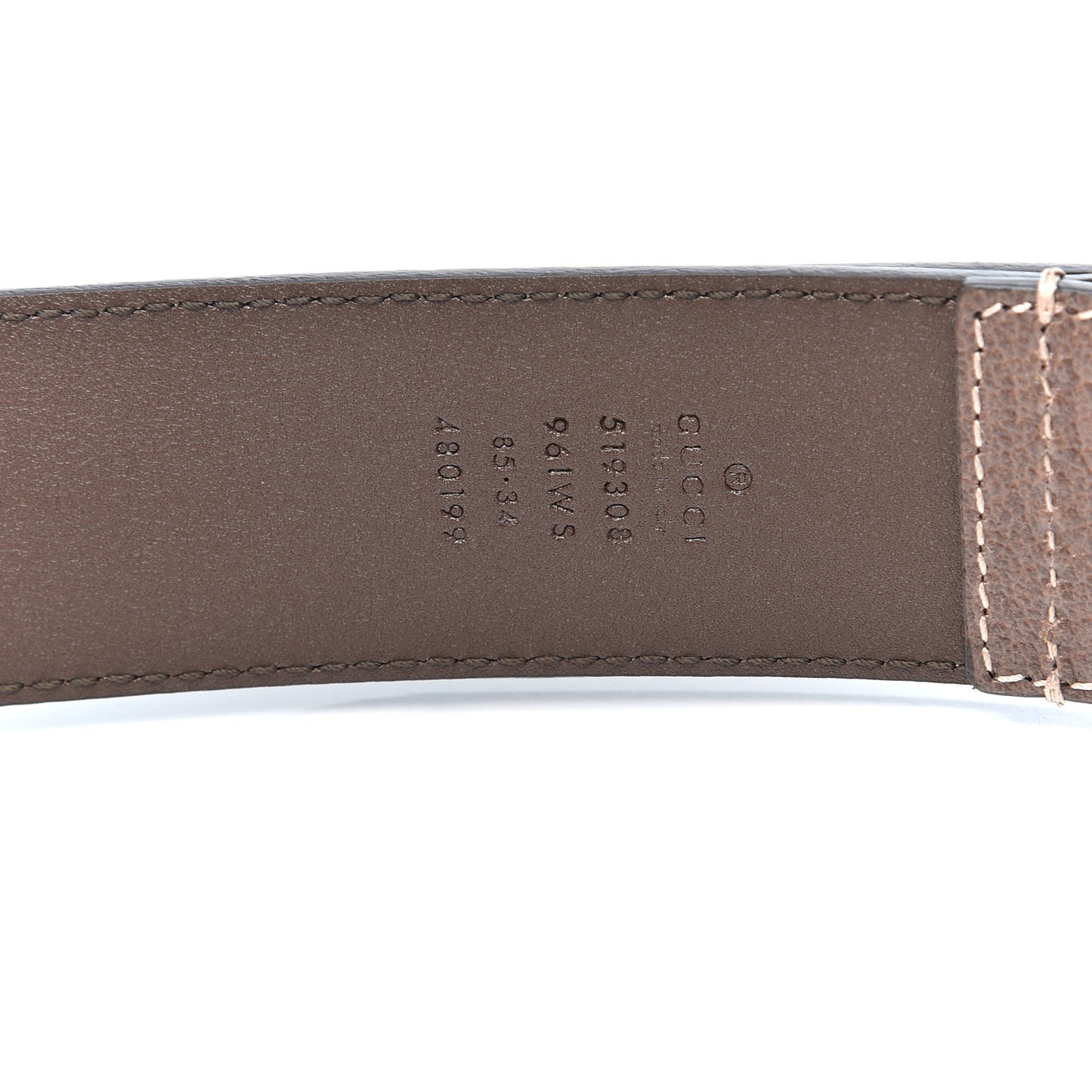GG Supreme Monogram Web Small Ophidia Belt Bag 85 34 Dark Brown