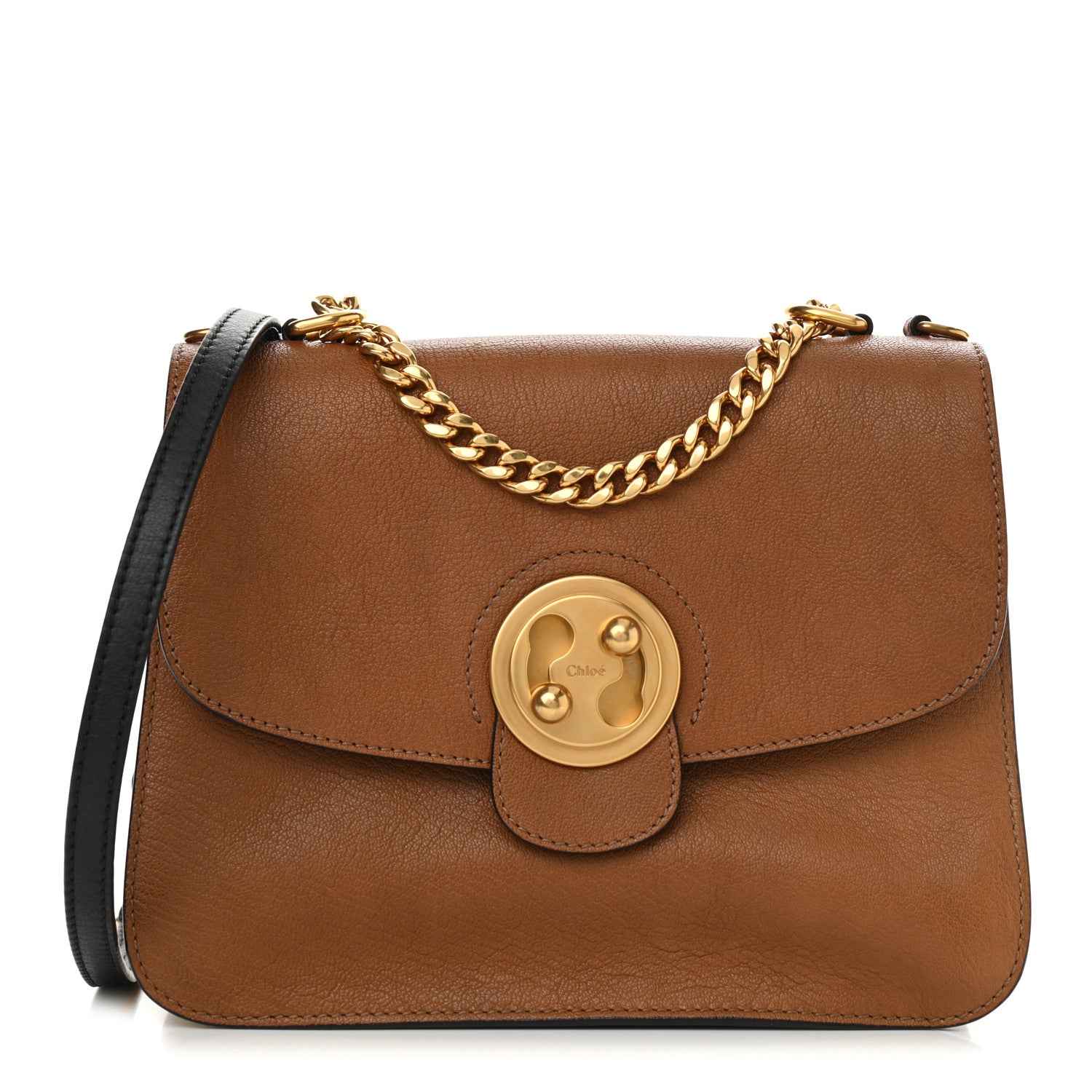 Chloe Goatskin Medium Mily Shoulder Bag Caramel 1 of 12
