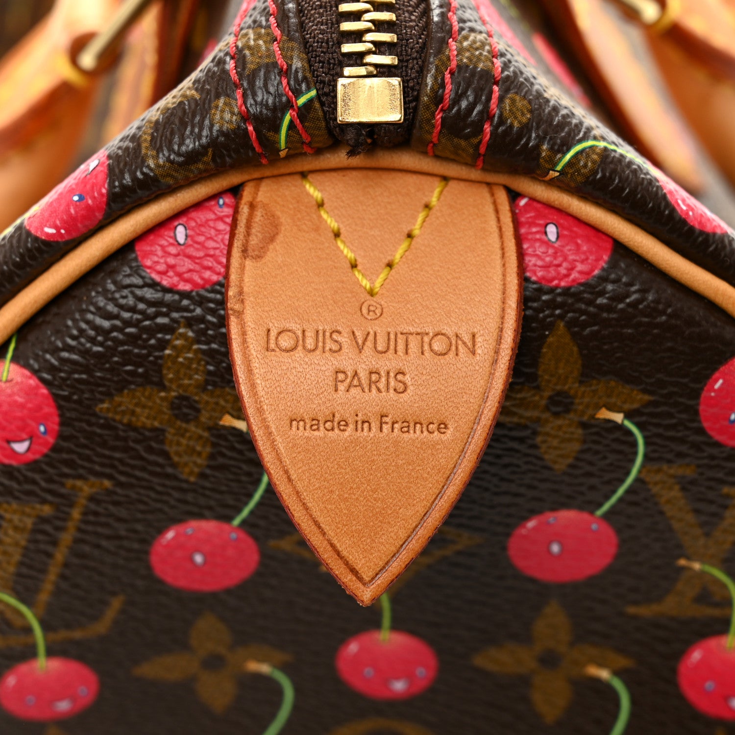 Louis Vuitton Monogram Cerises Speedy 25 6 of 11