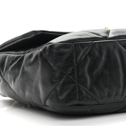Chanel Goatskin Quilted Medium Chanel 19 Flap Black 9 of 11