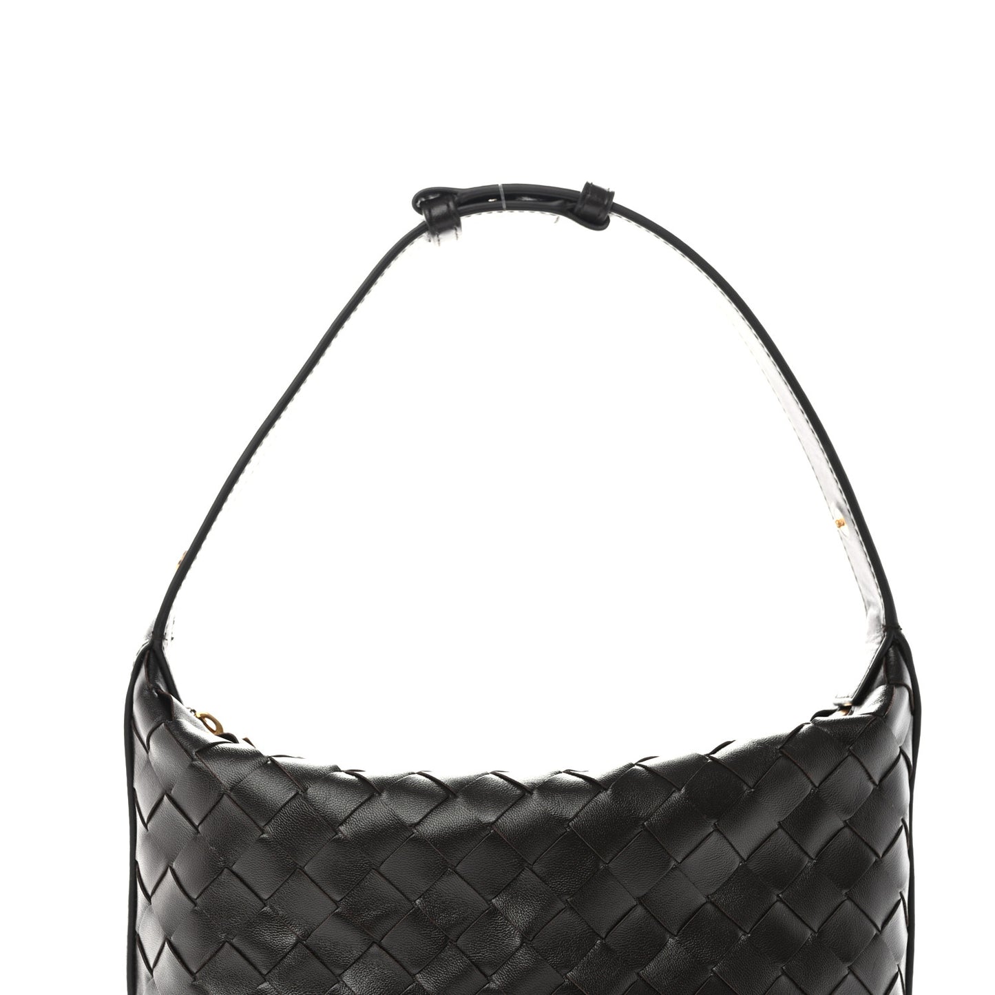 Calfskin Nappa Intrecciato Mini Wallace Fondant