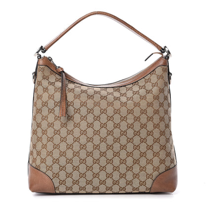 Gucci Monogram Old Libeccio Small Miss GG Hobo Beige Ebony Light Brown 1 of 13