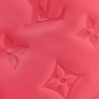 Louis Vuitton Lambskin Embossed Monogram Coussin PM Pink 11 of 12