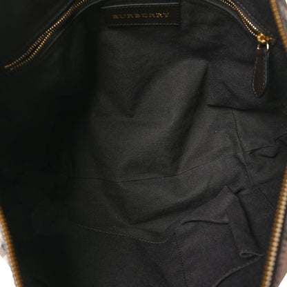 Burberry Haymarket Check Small Salisbury Tote Chocolate 5 of 14