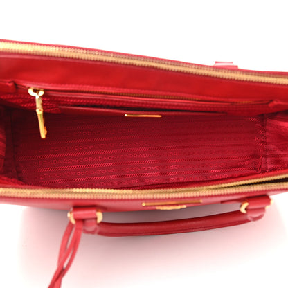 Prada Saffiano Medium Galleria Double Zip Tote Fuoco 5 of 10