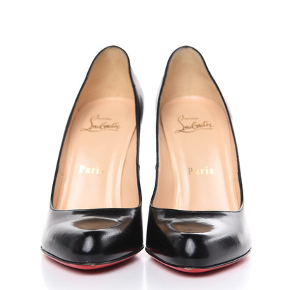 Christian Louboutin Jazz Calfskin Decollete 868 100 Pumps 37 Black 2 of 11