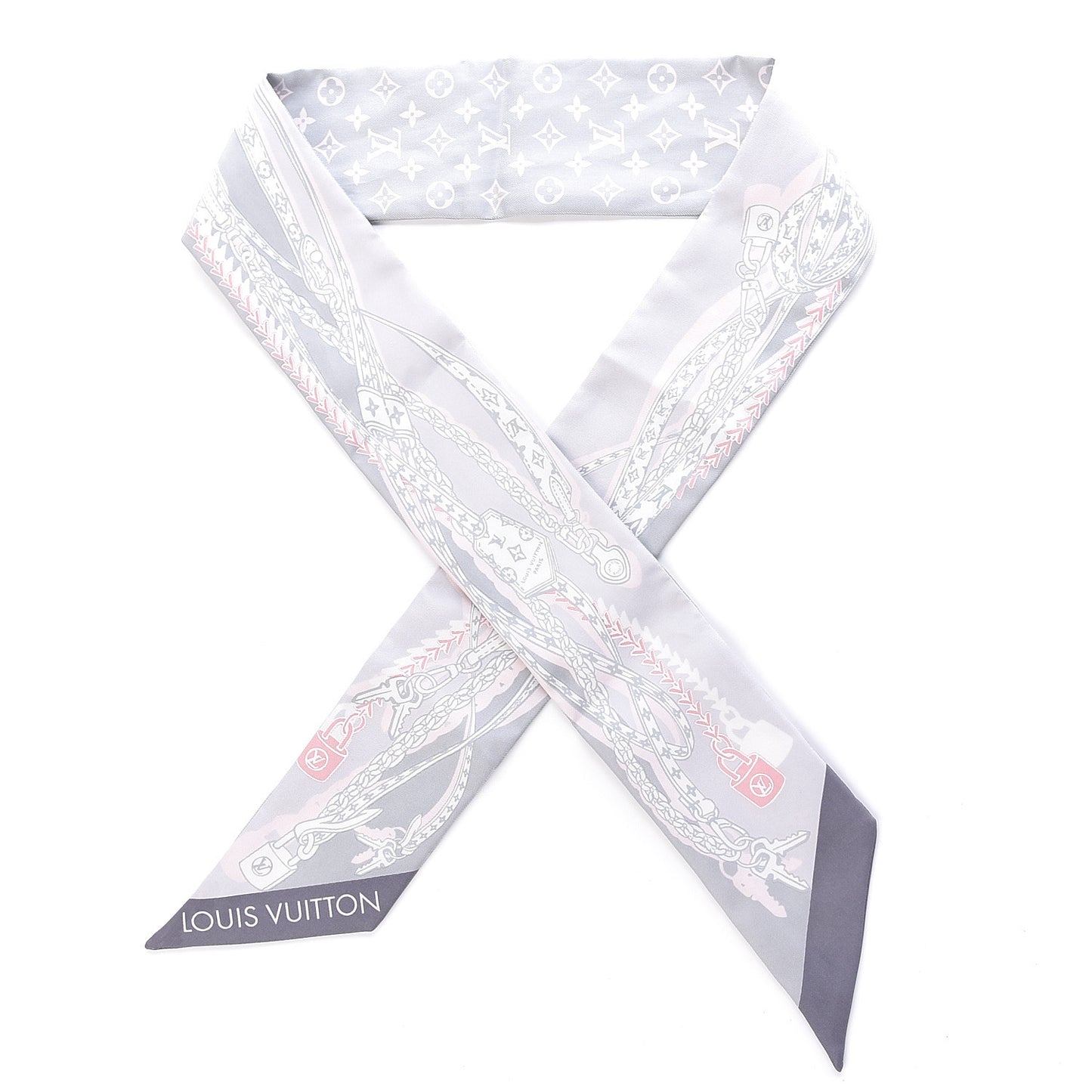 Silk Dreamonogram Bandeau Grey