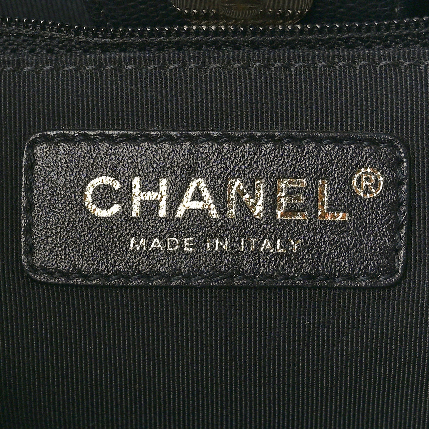 Chanel Caviar Quilted In Out Flap Shopping Tote Black 6 of 10