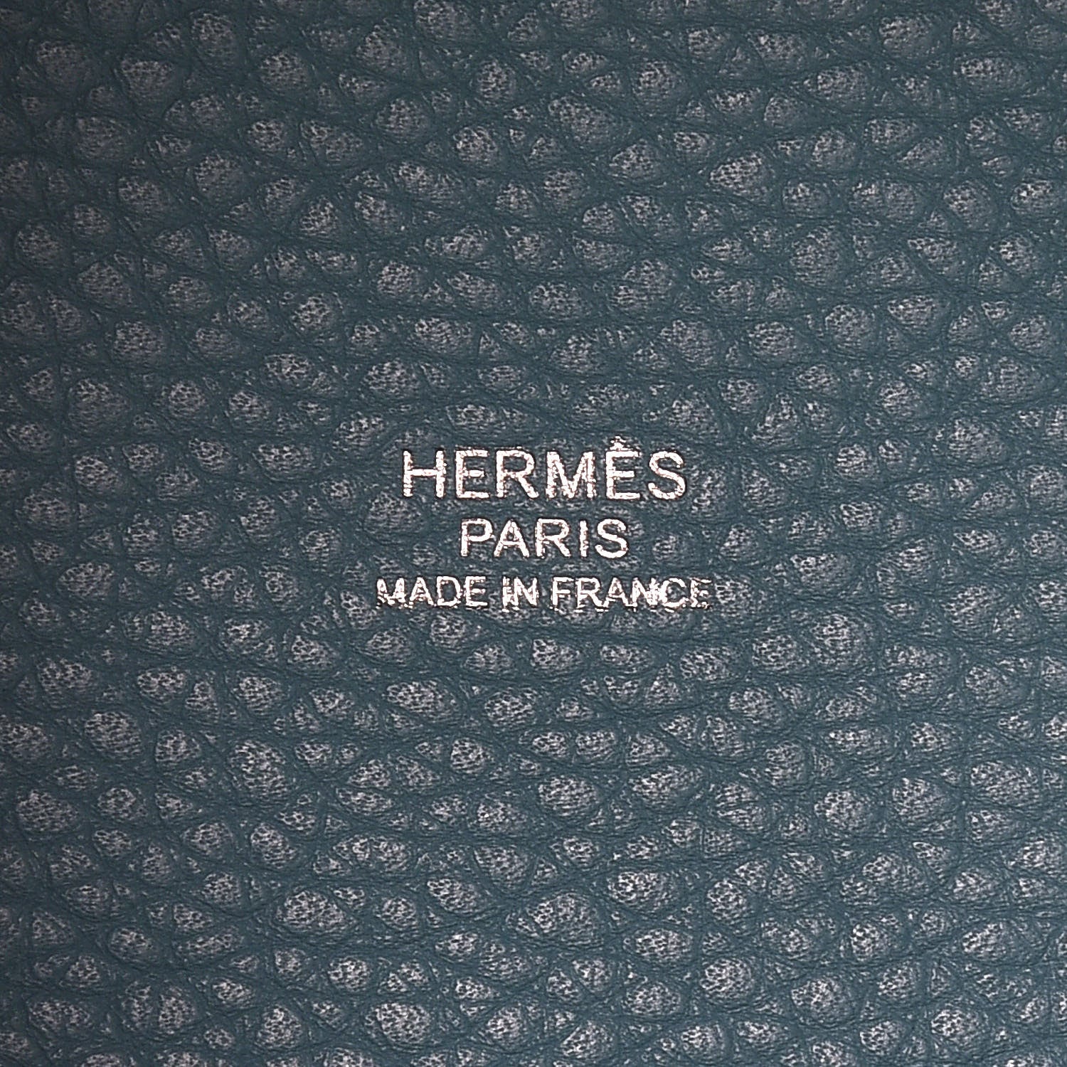 Hermes Taurillon Clemence Picotin Lock 22 MM Bleu Atoll 6 of 8