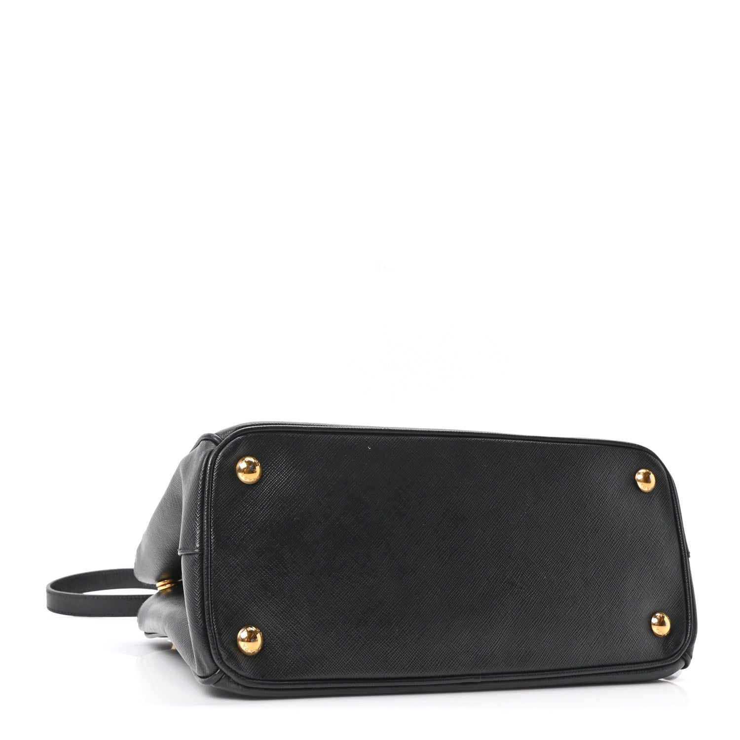 Prada Saffiano Small Galleria Double Zip Tote Black 3 of 9
